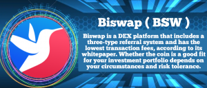 Bi Swap ( BSW ) Coin explained