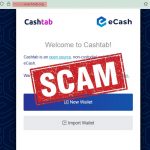 scam alert ecash xec bcha websites